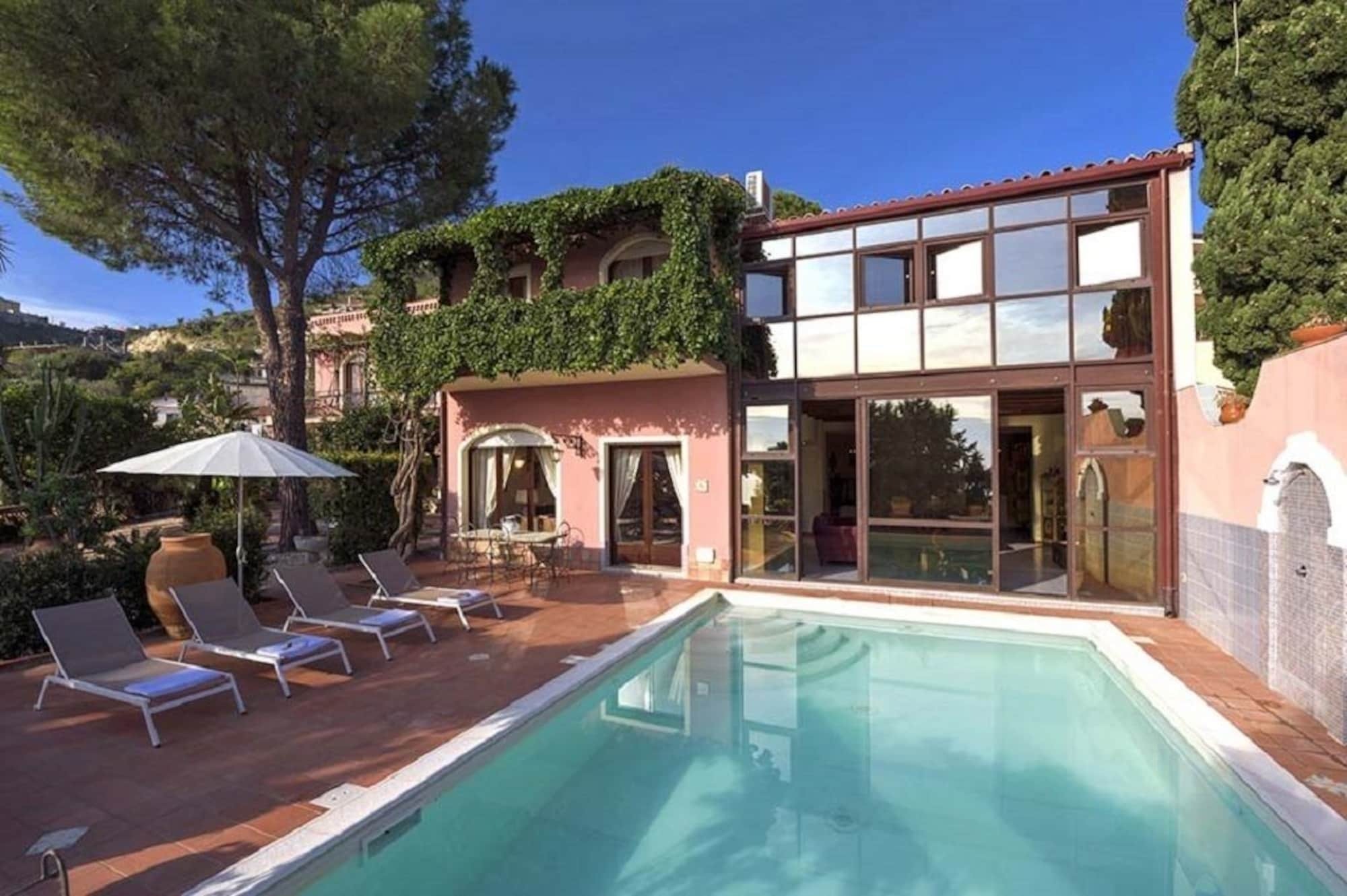 La Boheme Villa Taormina Bagian luar foto